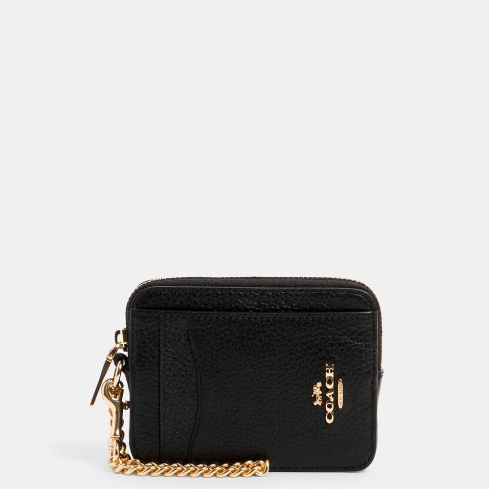 COACH ZIP CARD CASE